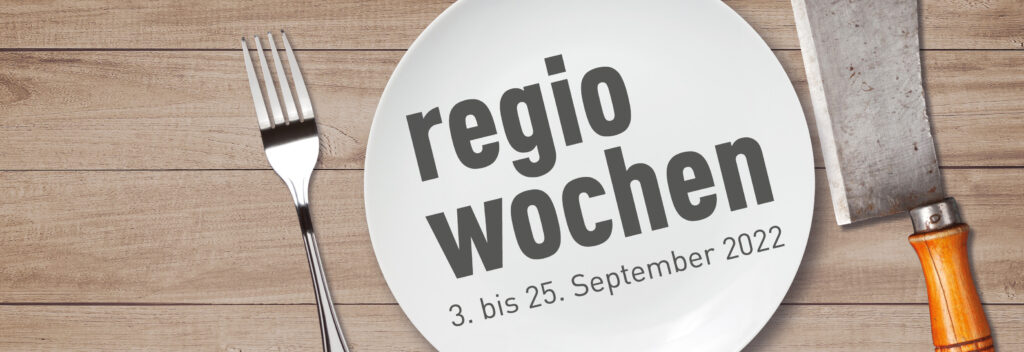 regio wochen 2022 Webseite Banner